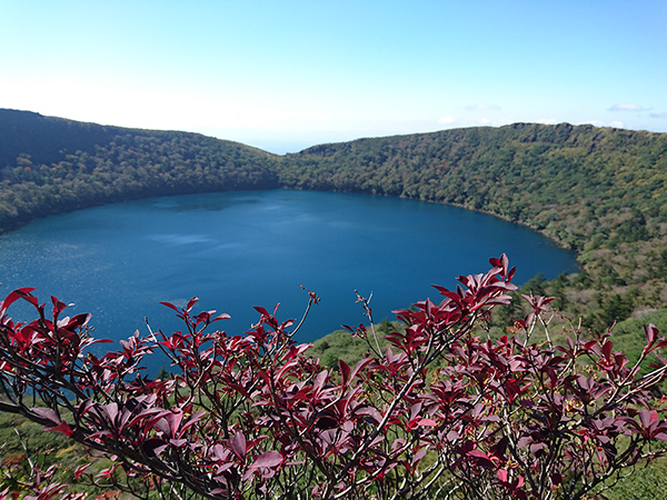 大浪池の紅葉