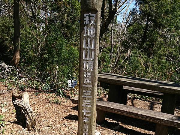 山頂表記