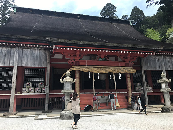 英彦山神宮　奉幣殿