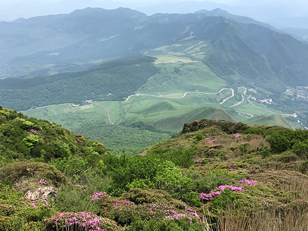 山頂より倉木山