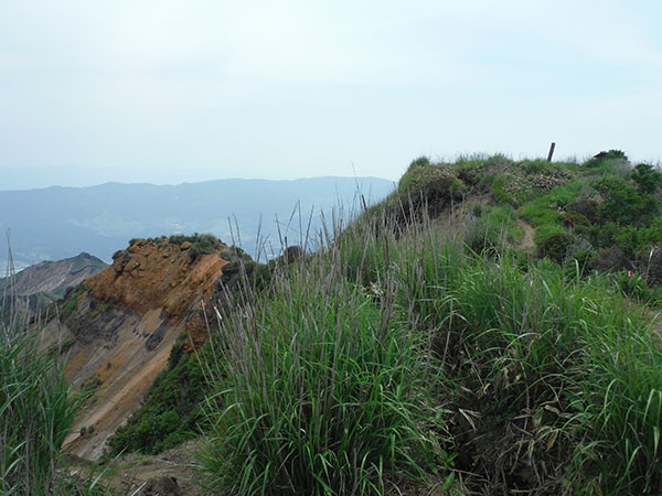 烏帽子岳山頂付近