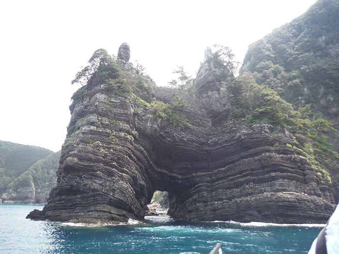 鹿島断崖の鵜穴