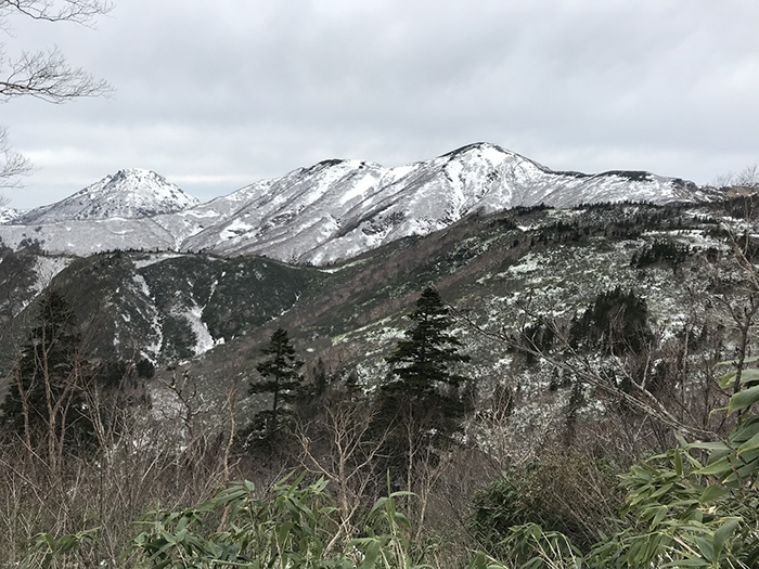 火打山と焼山 